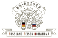 Logo Russland Reisen Romanova